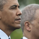 President Barack Obama and Attorney General Eric Holder attend the National Peace Officers Memorial Service, an annual ceremony honoring members of law enforcement who were killed in the line of duty during the previous year, at the U.S. Capitol in Washington, D.C., May 15, 2013.
SAUL LOEB/AFP/Getty Images